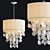 Oceanic Shells Pendant Light 3D model small image 1
