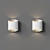 Sleek Modern LED Wall Sconce 3D model small image 4