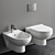 2022 No.1 Wall-Hung Toilet-Bidet 3D model small image 1