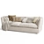 Modern 2 Seater Sofa Swank 3D model small image 6