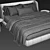 Modern Bed MisuraEmme Virgin 3D model small image 4