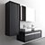 Duravit Bathroom Furniture Set 3D model small image 4