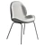 Modern Upholstered Beetle Dining Chair 3D model small image 5