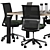 Modern Designer Office Conference Table 3D model small image 7