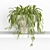 Modern Hanging Plant Shelf Stand 3D model small image 2