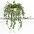 Modern Hanging Plant Shelf Stand 3D model small image 3