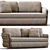 Modern Porada Sofa Arena 2013 3D model small image 4