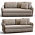 Modern Porada Sofa Arena 2013 3D model small image 7