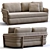 Modern Porada Sofa Arena 2013 3D model small image 8