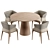 Customizable Quad Dining Set 3D model small image 5