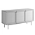 Modern Curtis 3 Door Sideboard 3D model small image 7