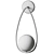 Sleek Orb Wall Sconce 3D model small image 4