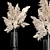 Luxury Pampas Grass Bouquet Vase 3D model small image 8