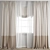 Detailed Curtain Model 3D Archive 3D model small image 1