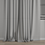 Detailed Curtain Model 3D Archive 3D model small image 3