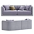 Fendi Casa Conrad Sofa 2015 3D model small image 2