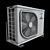 Animated PBR Air Conditioning Model 3D model small image 2