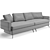 Luxury Visionnaire Rhapsody Sofa 3D model small image 3