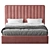 Urban Elegance Bed | Customizable 3D model small image 2