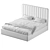 Urban Elegance Bed | Customizable 3D model small image 3