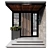 Contemporary Entrance Set with Canopy 3D model small image 2