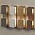 Modern LED Outdoor Wall Light 3D model small image 3