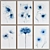 Watercolor Flower Picture Frame Set 3D model small image 2