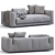 Modern Modular Cor Sofa Set 3D model small image 6