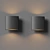 Modern LED Outdoor Wall Sconce 3D model small image 2