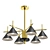 Sleek Metal Cone Ceiling Light 3D model small image 1