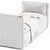 Modern Shelter Daybed West Elm 3D model small image 2