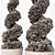 Modern Concrete Planter with Topiary Cypress 3D model small image 9