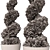 Modern Concrete Planter with Topiary Cypress 3D model small image 5