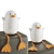 Adorable Duck Bedside Lamp 3D model small image 1