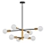 Rotatable Sputnik Chandelier 3D model small image 1