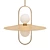 Brass 2-Light LED Pendant 3D model small image 1