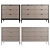 Fjord Ellipse Chest 6 Drawers 3D model small image 3