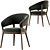 Modern Ray Dining Chair Online 3D model small image 4