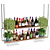 Multi-Plant Hanging Bar Fixture 3D model small image 4