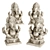 Elegant Ganesha Sitting Sculpture 3D model small image 5