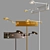  Adjustable Swing Arm Wall Lamp 3D model small image 3