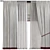 Refined Design Curtain Panel 3D model small image 2