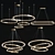 Sleek Cruise Collection Pendant Lamps 3D model small image 1
