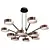 Dimmable LED Chandelier, Modern Design 3D model small image 1