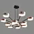 Dimmable LED Chandelier, Modern Design 3D model small image 2