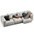 Modern Mags Soft Corner Sofa 3D model small image 3