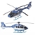 Airbus H135 Civil Helicopter Model 3D model small image 1