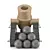 Bronze Medieval 2-Pound Mortar 3D model small image 13