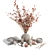 Chic Vase & Plant Ensemble 3D model small image 1