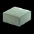 Vento Modular Poufs with Blanket 3D model small image 3